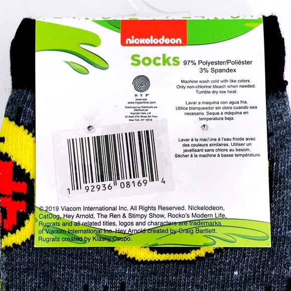 Nickelodeon All That Crew Socks Retro 90s TV Mens Womens Fun Gift - Picture 7 of 7